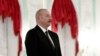 Russia - Azeri President Ilham Aliyev looks on during a visit of CIS heads of state to the Peterhof Palace in Saint Petersburg, December 26, 2023.