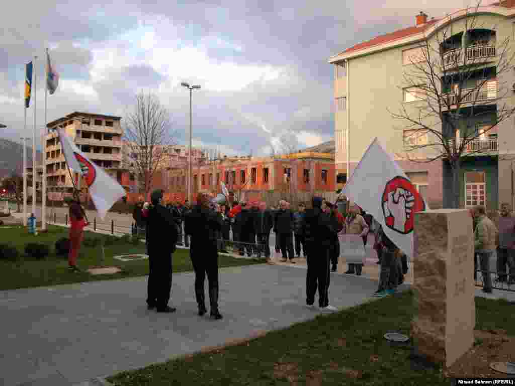 Protest u Mostaru