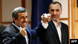 محمود احمدی‌نژاد و حمید بقایی