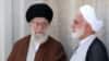 محسنی اژه‌ای در کنار رهبر جمهوری اسلامی