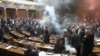 Serbia Parliament Injuries