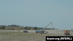В Крыму разбирают взлетную полосу Багеровского аэродрома, архивное фото