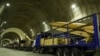 A screen grab from a video released by Iran's military this week, showing an underground missile facility at an undisclosed location.