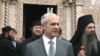 Predsednik Srbije Boris Tadić u poseti manastiru Visoki Dečani, 17. april 2009.