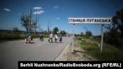 Міст через Сіверський Донець в районі Станиці Луганської був підірваний ще в 2015 році