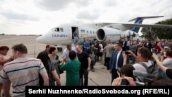 Обмін утримуваними громадянами між Україною та Росією, Бориспіль, 7 вересня