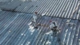 Ukraine Tries To Repair Chernobyl's Shield As Plant Marks Nuclear Disaster Anniversary video grab 1