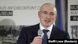 Mihail Hodorkovski u Berlinu, 22. decembar 2103.