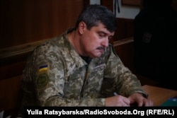 Генерал Віктор Назаров в Апеляційному суді Дніпра, 20 грудня 2018 року