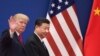 Президент США Дональд Трамп (л) та лідер Китаю Сі Цзіньпін 