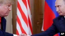 Трамп и Путин (фотоархива).