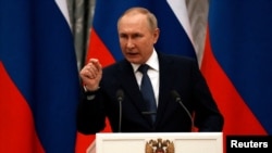 Рускиот претседател - Владимир Путин