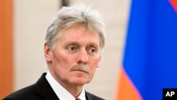 Russia - Kremlin spokesman Dmitry Peskov attends the Russia-Armenia talks on the sidelines of the Eurasian Economic Union Forum in Moscow, May 25, 2023.