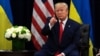 Президент США Дональд Трамп під час зустрічі з президентом України Володимиром Зеленським, Нью-Йорк, 25 вересня 2019 року