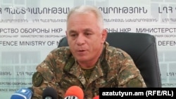 ԼՂ պաշտպանության նախարար Լևոն ՄՆացականյան, Ստեփանակերտ, 24-ը հուլիսի, 2018 թ․ 