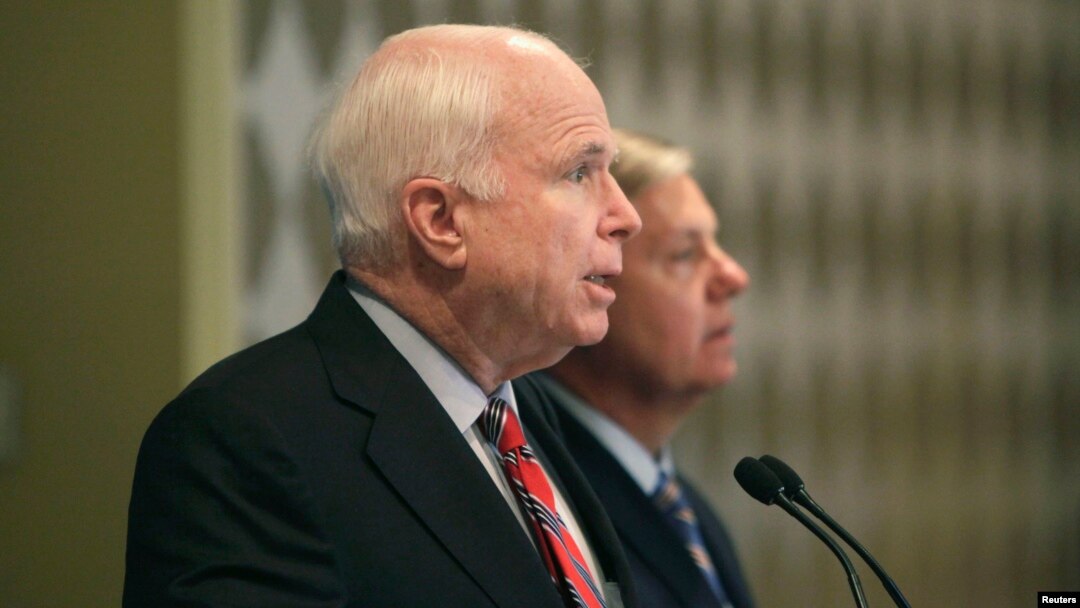 U.S. Senators John McCain and Lindsey Graham 
