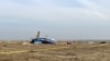 Уламки літака «Азербайджанських авіаліній» після падіння поблизу Актау, Казахстан