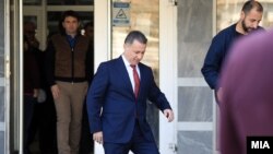 Поранешниот премиер Никола Груевски пред Основен суд Скопје 1, архивска фотографија