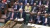 Британскиот премиер Борис Џонсон во обраќање пред Парламентот 