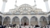 FILE: The new central mosque in Bishkek.