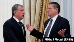 Игорь Сечин и Алексей Улюкаев 