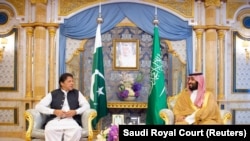 عمران خان او د سعودي ولیعهد محمد بن سلمان (پخوانی عکس)