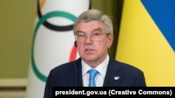Президент Міжнародного олімпійського комітету Томас Бах