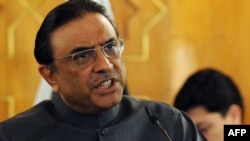 Pakistani President Asif Zardari