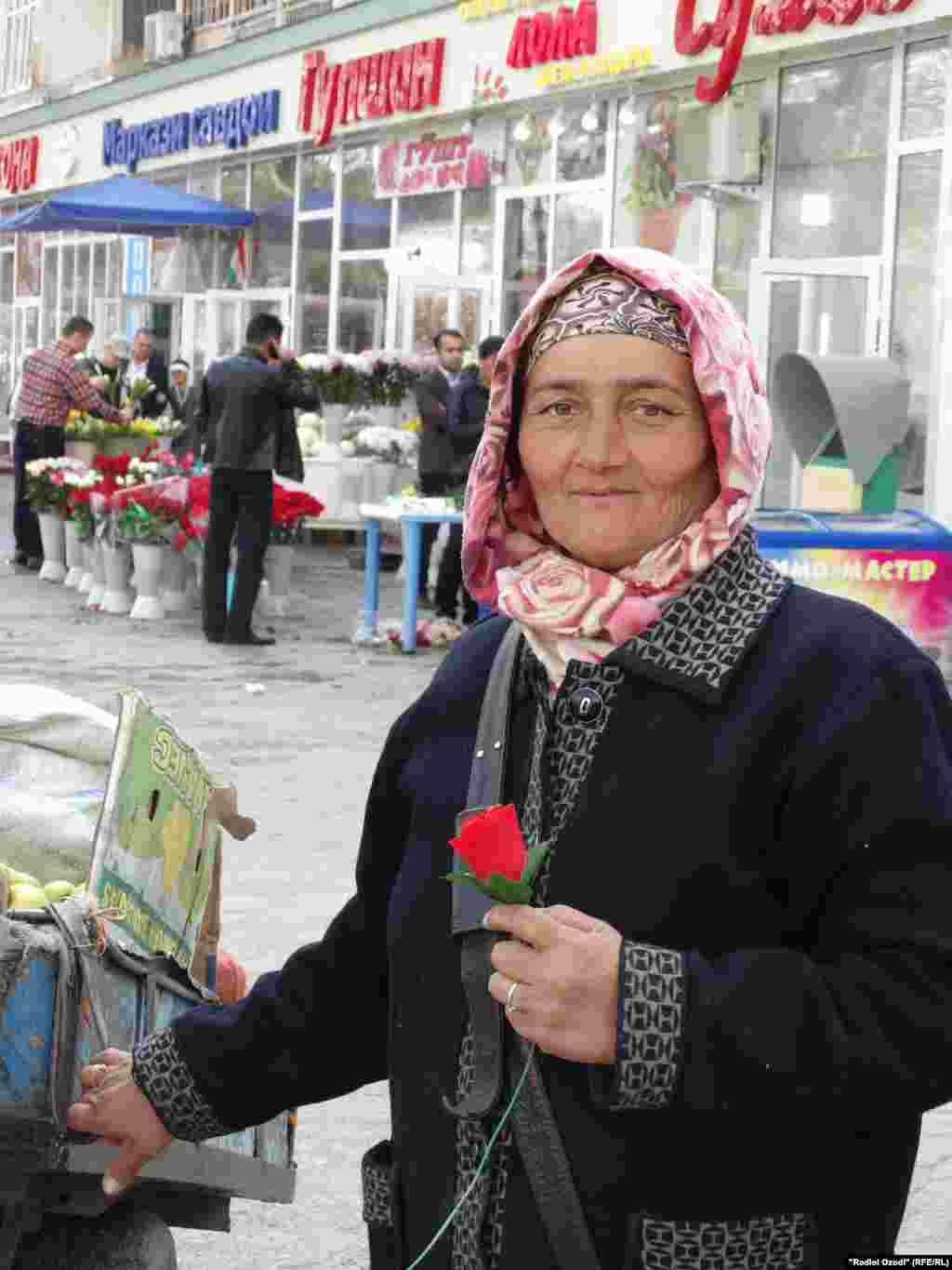 Рынок в Душанбе, Таджикистан 