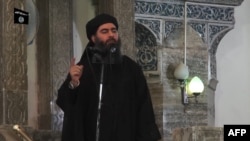  تصویری از ویدئوی موسوم به «اعلام خلافت» ابوبکر البغدادی در مسجدی در موصل عراق در پنج سال پیش.