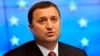 Prime Minister of Moldova Vlad Filat speaks during a press conference prior to attending a meeting at EU headquarters in Brussels in June 2012.