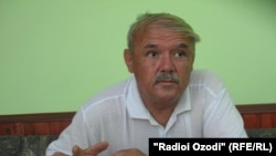 Uzbek community leader Salim Shamsiddinov (file photo)