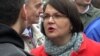 Russian opposition politician Yulia Galyamina (file photo)