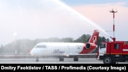 UVT Aero ավիաընկերության ինքնաթիռը Սուխումիի օդանավակայանում, 1-ը մայիսի, 2025թ․