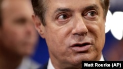 U.S. President Donald Trump's former campaign chairman Paul Manafort