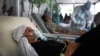 At the Afghan-Japan hospital in Kabul, where COVID-10 patients are admitted in critical condition, there is a shortage of oxygen tanks as families compete for dwindling supplies.