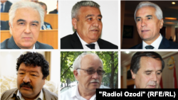 Šest od osam bivših visokih zvaničnika, političara i javnih ličnosti u Tadžikistanu kojim se sudi iza zatvorenih vrata